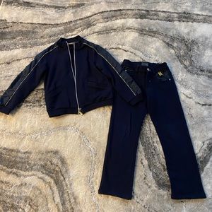Boys Fendi Tracksuit Sweatpants Sweater size 6